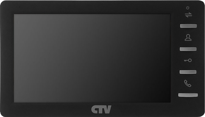 CTV-M4700AHD B (Black) Монитор цветного AHD-видеодомофона с IPS экраном 7"