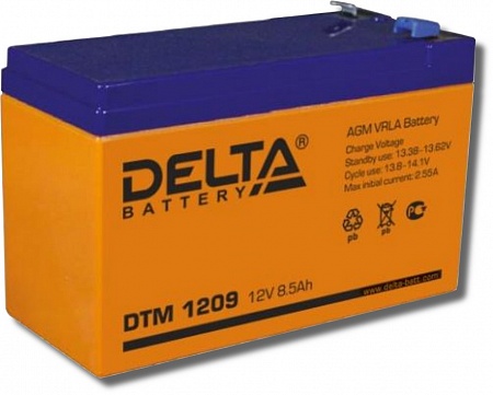 Deltа DTM1209 Аккумулятор герметичный свинцово-кислотный