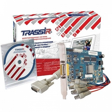 TRASSIR Silen 960H - 36 система видеозахвата с аппаратным сжатием 12 fps
