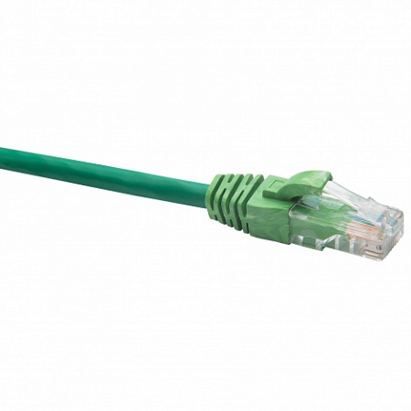 DATAREX RJ45-RJ45 U/UTP Cat.5e LSZH нг(А)-HF (DR-181205) Патч-корд (коммутационный шнур)  0.5м, зеленый