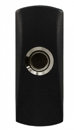 Tantos TS-CLICK (черный) Кнопка выхода накладная, металлическая, до 36В, 3А, без подсветки.